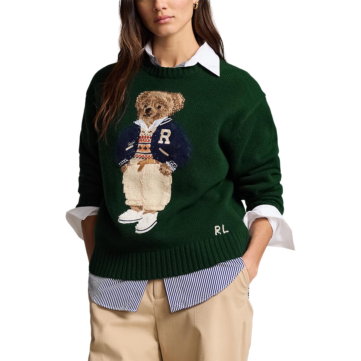 Polo Ralph Lauren Polo Bear Wool-Cashmere Sweater